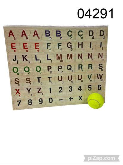 Imagen de LETRAS Y NUMEROS MAGNETICOS GRANDE 6.25